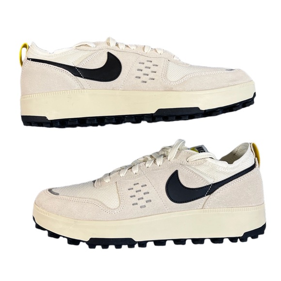 Nike City Sneakers Soft Pearl/Black-Lt Khaki Men’s 10 / Women’s 11.5 NEW In Box - Picture 5 of 10